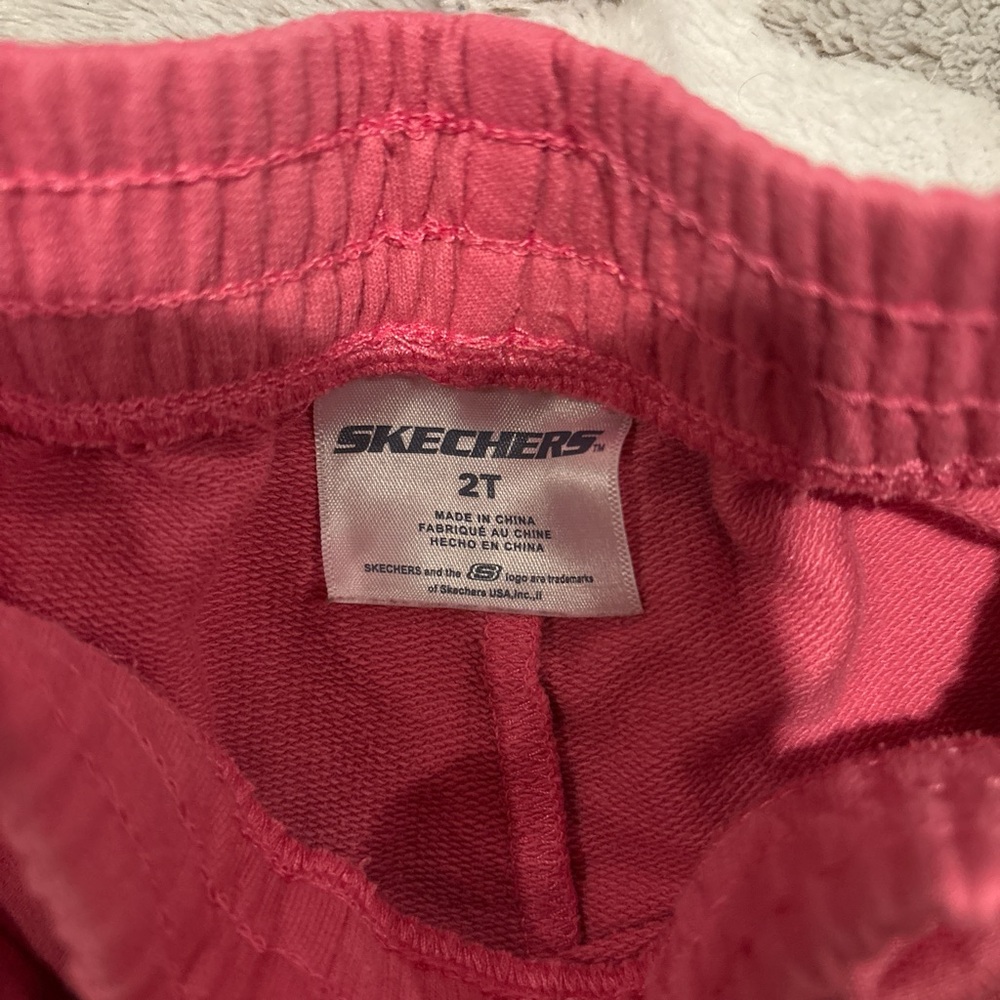 Skechers Bright Pink Toddler Shorts